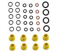 Joints Toriques Compatible avec Karcher K2 K4 K5 K6 K7 Buse de Tuyau de Lance Joint Torique de Rechange 2.640-729.0 Joint en Caoutchouc Accessoires de Nettoyeur Haute Pression (37pcs)