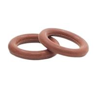 Joints toriques en caoutchouc fluoré marron, 10 pièces, CS1 mm, joint torique(6x4x1mm)