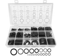 Joints toriques en caoutchouc, kit d'assortiment de joints toriques, 770 anneaux en caoutchouc de 18 tailles, rondelles résistantes à la chaleur, kit réparation tuyau nettoyeur haute pressio