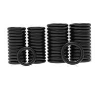 Joints toriques en caoutchouc pour nettoyeur haute pression, 50 pièces, étanches et résistants à l'huile, 25 pièces pour raccords rapides M22 de 1/4 pouce et 3/8 pouce chacun, kit de joints toriq