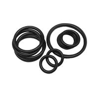 Joints toriques EPDM, joints toriques 2,5mm x 6mm x 11mm, joints toriques en caoutchouc noir, 50 pièces