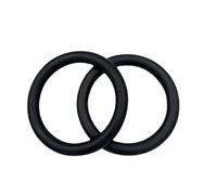 Joints toriques EPDM - Résistance aux hautes températures, Diamètre du fil 1.5mm, Diamètre intérieur 6mm, Diamètre extérieur 9mm, 20 pièces, Noir, 1.5x6x9mm
