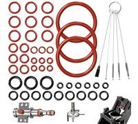 Joints Toriques pour Philips Saeco,5 Kits De Nettoyage Pour Machine à Café | 45 PCS Kit d'entretien compatible avec Philips Saeco Spidem Gaggia,pour groupe de perfusion,valve de vapeur,valve de sortie