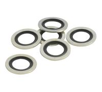 Joints vidange - AUTOBEST - X 6 - Lèvres BS - Diamètre 16 mm - Voiture