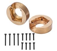Jointures en Laiton, Contrepoids en Laiton, Contrepoids Interne de Jante de Roue, 1 Paire de Contrepoids en Laiton de Voiture RC pour Pièces de Mise à Niveau de Voiture