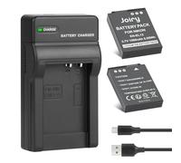 Joiry 2X EN-EL12 Batterie et Chargeur Compatible avec Nikon CoolPix A900 W300 S9900 S9700 S9500 S9300 S9100 S8200 S6300 AW130 AW100s AW110s AW120s