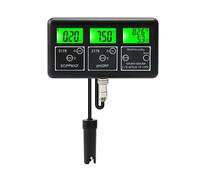 JOJIDE 7 en 1 numérique Multifonction humidité température ORP TDS EC CF ph-mètre qualité de l'eau testeur de pureté Dispositif Moniteur for Aquarium Piscine(RS485)