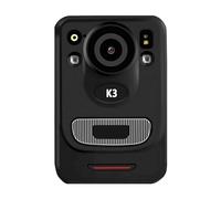 JOJIDE Bodycam, C3/K3 Petit Mini caméscope Portable antidéflagrant Voyant d'avertissement Corps porté caméra Grand Angle enregistreur vidéo Kamera(K3 128GB)