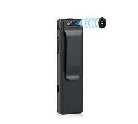 JOJIDE Caméra corporelle, A3 Mini Appareil Photo numérique HD Lampe de Poche Micro Cam Corps magnétique caméra détection de Mouvement instantané Enregistrement en Boucle caméscope(with 32G TF Card)