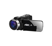 JOJIDE Camescope Numerique, Full 4K UHD Digital Camera Stream Camera 4K Vlog Camcorder 18X 48MP Digital Video Recorder Webcam Time Lapse(32G SD Card,Standard)