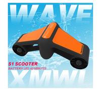 JOJIDE Scooter sous Marin, Scooter Aquatique de plongée sous-Marine S1, équipement de Jeux Aquatiques, Double Moteur, hélice de plongée Fonctionnelle, propulseur sous-Marin(Zwart)