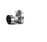 JOJIDE Serrure Connectée, Serrure de Mot de Passe Intelligente écran Tactile Serrure de sécurité numérique Armoire en Bois Clavier tiroir Bureau Serrure électronique numérique(Type 5)