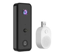 JOJIDE Sonnette Camera, Sonnette avec caméra, vidéo sans Fil bidirectionnelle, détection de Mouvement PIR for la Maison