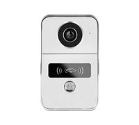 JOJIDE Sonnette Camera, Tuya App 2.4G sans Fil 1080P HD vidéo Sonnette interphone Villa interphone Serrure de Porte à Distance déverrouillage Module 12V Connexion POE(KW02 Intercom Unit)