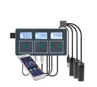 JOJIDE Testeur de qualité de l'eau d'aquarium 8 en 1, WiFi, Tuya, Moniteur intellint de pH, ORP, TDS, EC, SEL et Temp, for Eau Potable, Piscine