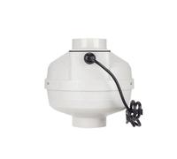 JOJIDE Ventilateur extracteur d'air 10,2 cm, ventilateur centrifuge turbo silencieux haute pression étanche pour salle de bain, cuisine, plafond