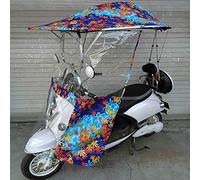 JOJMIDO Couverture de Pluie de mobilité de Parapluie de Scooter imperméable, Couverture de Parasol de Moto électrique, Couverture de Parapluie d'auvent de Voiture de Batterie