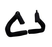 jojnsha 1 paire de poignées de gymnastique pour bandes de résistance à la traction, haltères avec poignée de traction sécurisée