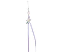 jojnsha Accessoires De Chaîne Téléphone À Fleurs Perlées Breloque Sangle Pendentif Mobile En Acrylique Et En Alliage La Mode Pour Dames La Mode Pendentif Périphériques Perlés Élégants