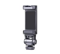 jojnsha Adaptateur de trépied pour smartphone - Support de téléphone portable - Rotation verticale et horizontale - Pince réglable - Trépied de téléphone