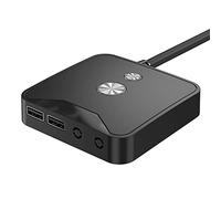 jojnsha Boîtier De Bouton De Commutation d'alimentation Hôte PC Double Interfaces USB Double Port pour Ordinateur De Bureau Télécommande Ordinateur De Bureau avec USB Carte Mère PC Bouton De avec