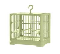 jojnsha Cage À Oiseaux Ventilée pour Usage Intérieur Et Extérieur Cage avec Mangeoires Perchoir pour Perruches Canaris Maison Confortable