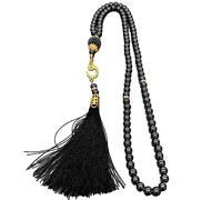 jojnsha Chapelet de prière musulmane avec 99 perles d'imitation - Accessoires religieux