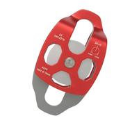 jojnsha Double poulie portable pour camping, randonnée et escalade, accessoires offrant un transport et une installation faciles. Poulie extérieure