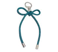 jojnsha Élégant anneau de bowknot accessoires décoratifs strass bowknot pendentif porte-clés pour les créateurs de tendances et les collectionneurs femmes, bleu, taille unique