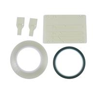 jojnsha Ensemble D'épissure De Bande De Cassettes D'ouverture De 1/4 Et 10 Pouces/Kit Ouvert De Bloc 4/2 Adapté À L'épissure De Bande De Cassettes D'ouverture