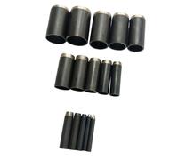 jojnsha Ensemble D'outils De Poinçons Creux en Cuir Ronds Outils Artisanaux Matrices Découpe 15 Tailles Ensemble en Cuir