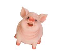 jojnsha Jolie tirelire incassable en forme de cochon en forme de cochon - Cadeau pour anniversaire, Pâques, Noël