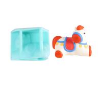 jojnsha Les Moules À Gâteaux en Silicone pour Chevaux Présentent Un Design De Styles Chinois pour La Célébration De L'année du Cheval Et des Applications De Cuisson Polyvalentes.