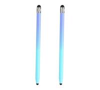 jojnsha Lot de 2 stylos capacitifs ergonomiques pour écran tactile à double extrémité