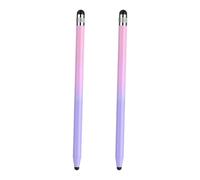 jojnsha Lot de 2 stylos capacitifs ergonomiques pour écran tactile à double extrémité