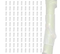 jojnsha Lot de 50 couvercles de greffe réutilisables pour arbres fruitiers - Haute transparence - Outil de greffe d'arbres fruitiers pour progrès