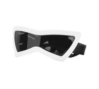 jojnsha Lunettes De Protection Permanentes pour Chien en PC avec Casque Modifiable La Défense Extérieure Contre Lumière du Soleil Et Sécurité des Organes De Vue Lunettes Imperméables Animaux