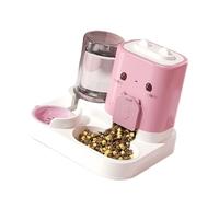 jojnsha Mangeoire Automatique Programmable Plat d'eau Intégré Contrôle des Portions Résistant Déversements Alimentation Saine Et Sûre Mangeoires Automatiques pour Chats