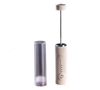 jojnsha Mélangeur Portable pour Mousse Portable pour Desserts Lattes Bénuages et Recettes De Cuisine (frottement De Poche Multi-Fonctionnel Électrique