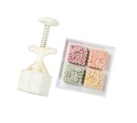 jojnsha Moules à gâteaux en ABS de qualité alimentaire, capacité de 75 g, motifs chinois culturels en relief, fournitures de cuisson, moules de cuisson d'automne