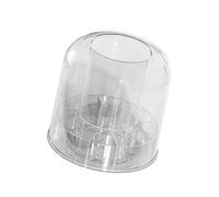 jojnsha Organisateurs Cosmétiques Rotatifs Pour Pinceaux À Lèvres Étui De Rangement Rotatif À 360 ° Décor Vanité Compact En PET Robuste Organisateurs Vanités Luxueux Pour Cosmétiques