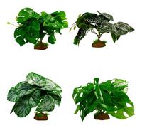 jojnsha Ornements De Feuilles Terrarium pour Aquariums Paysage Artificielles pour Aquariums Et Décor D'habitat Crevettes Décors Paysages sous-Marins