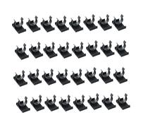 jojnsha Pieds De Nivellement D'armoire en Plastique 32 Pièces avec Base Antidérapante pour Un Réglage Sécurisé De La Hauteur Et des Protections du Pinces À Câbles pour Plinthes