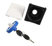 jojnsha Port de remplissage de liquide pour véhicule de voyage multifonction avec sécurité et joint étanche pour remorque en plein air utilisation marine entrée d'eau douce