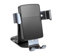 jojnsha Support de téléphone multi-angle pour tableau de bord de voiture, base de gravités, facile à utiliser, rembourrage en silicone pour homme et femme, usage multiple