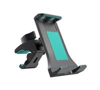 jojnsha Support de téléphone rotatif à 360 degrés pour vélos et tapis de course - Support réglable pour téléphone et tablette - Compatible avec appareils de fitness - Support de vélo stationnaire pour