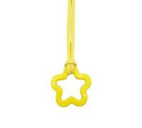 jojnsha Sweet À Cinq Points Étoiles Pendentif Collier De Bijoux Mode Couloir Simple Cordon Coloré Mignon Acrylique Étoile Pendant Pour Femmes Coul