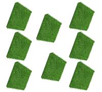 jojnsha Tapis de nid de volaille en tissu lavable pour améliorer les systèmes de drainage, base antidérapante pour la durabilité des poulaillers