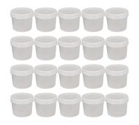 jojnsha Tasse à puddings qui passe au micro-ondes avec couvercles hermétiques étanches pour le stockage des aliments de cuisine