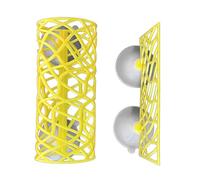 jojnsha Tunnels De Divertissement pour Poissons Tube Cachette pour Animaux Compagnie Bettas Lit Repos Abri Jouets Cachettes Décorations D'aquariums